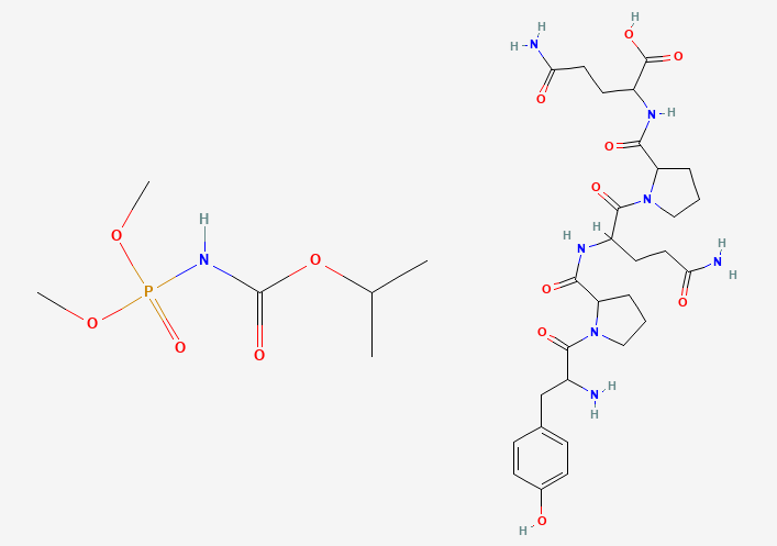 Structure chimique de l'avénine et de la gliadine.
