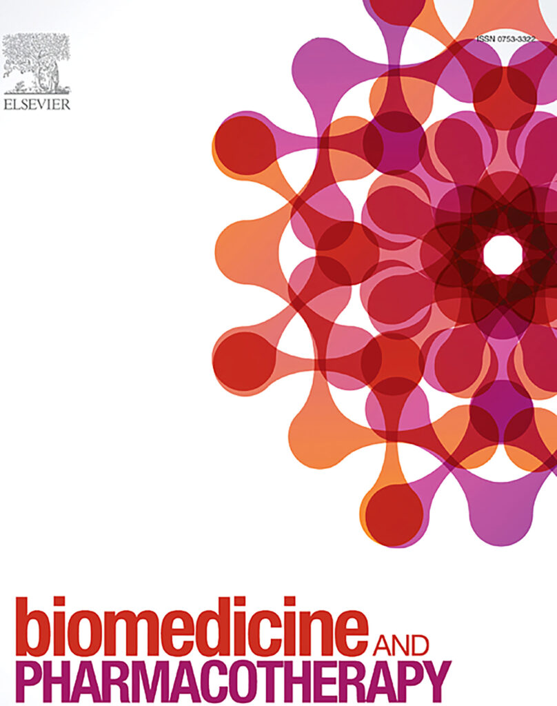 couverture du journal Biomedicine & Pharmacotherapy volume 88