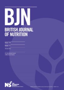 couverture du British Journal Of Nutrition de Cambridge