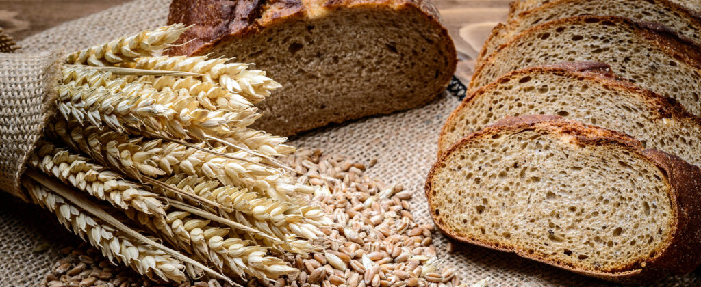 Photo de blé et de pain