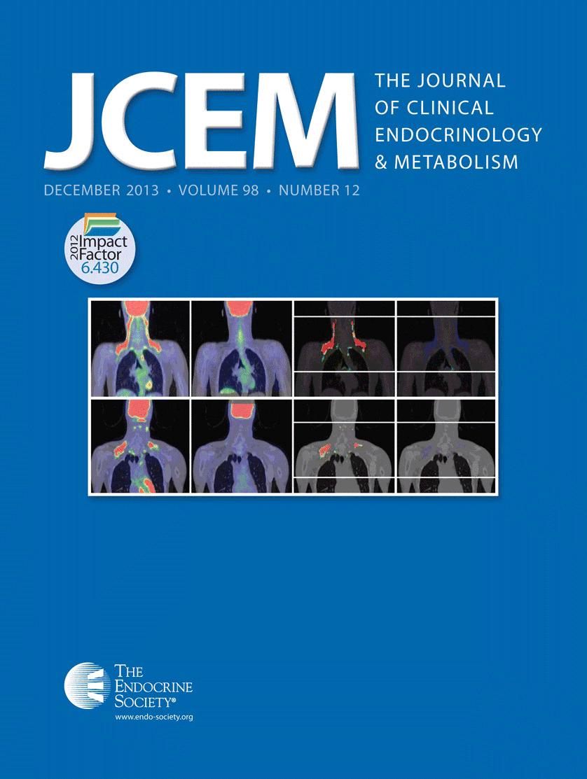 couverture du Journal of Clinical Endocrinology & Metobolism