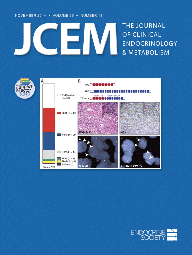 couverture du journal of clinical endocrinology & metabolism