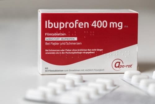 boîte d'ibuprofène 400 mg
