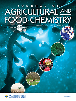 Couverture du Journal of agricultural and food chemistry Volume 65, Issue 45