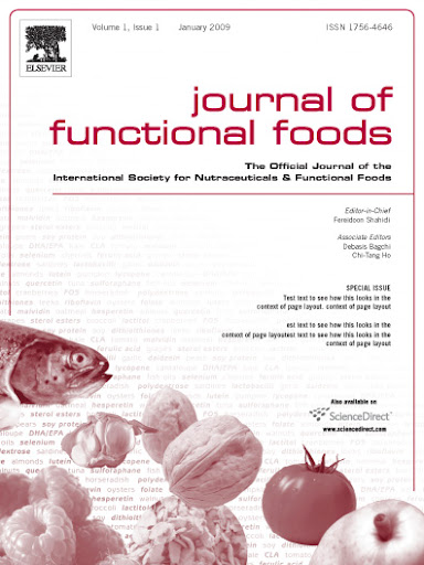 couverture du Journal Of Functional Foods