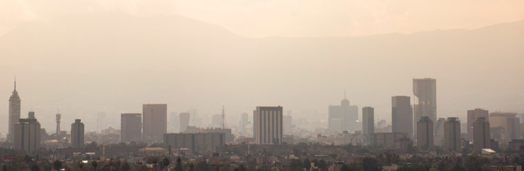 Mexico est une ville fortement polluée à l'ozone