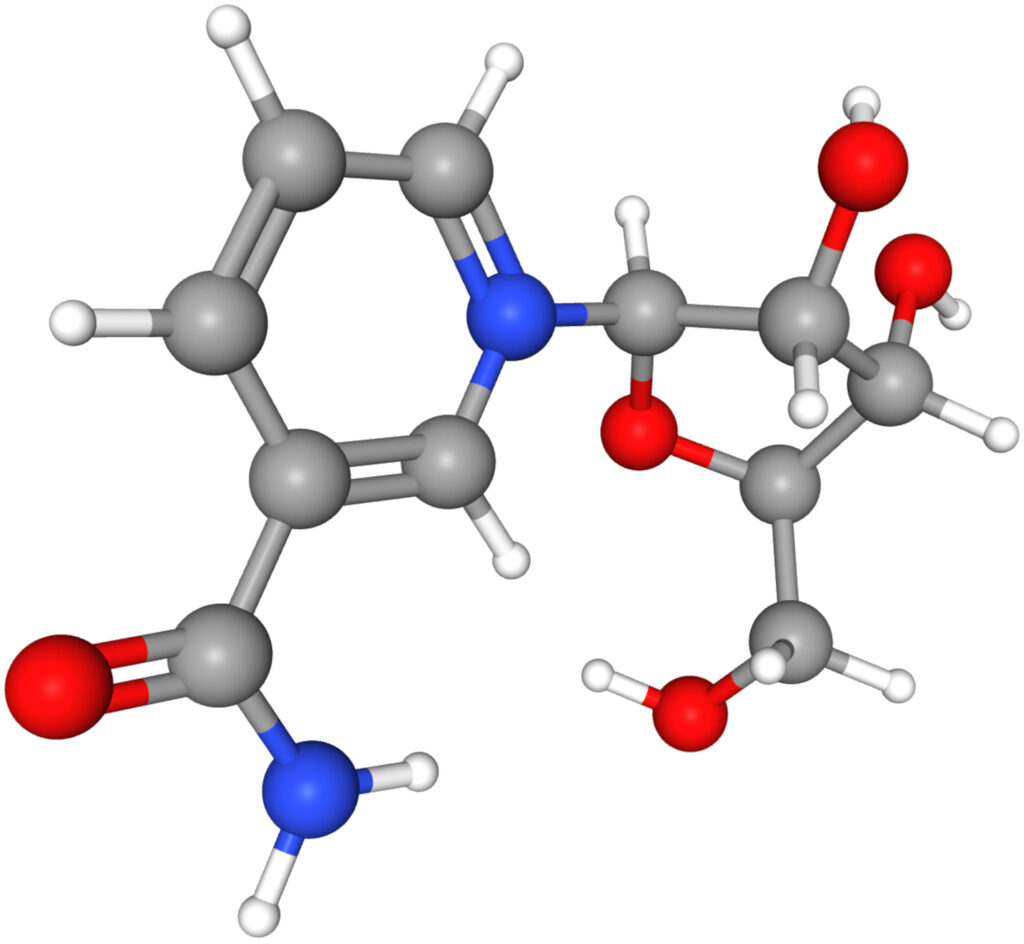 représentation 3D de nicotinamide riboside