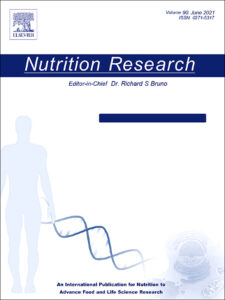 couverture du journal Nutrition Research