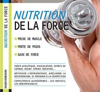 couverture du livre nutrition de la force de julien venesson