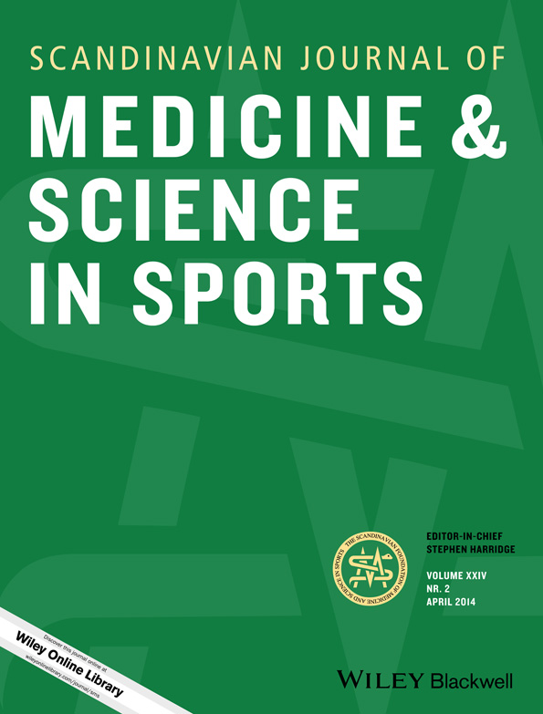 couverture du Scandinavian Journal of Medicine & Science in Sports