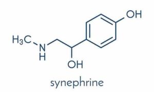 dessin d'une molécule de synéphrine