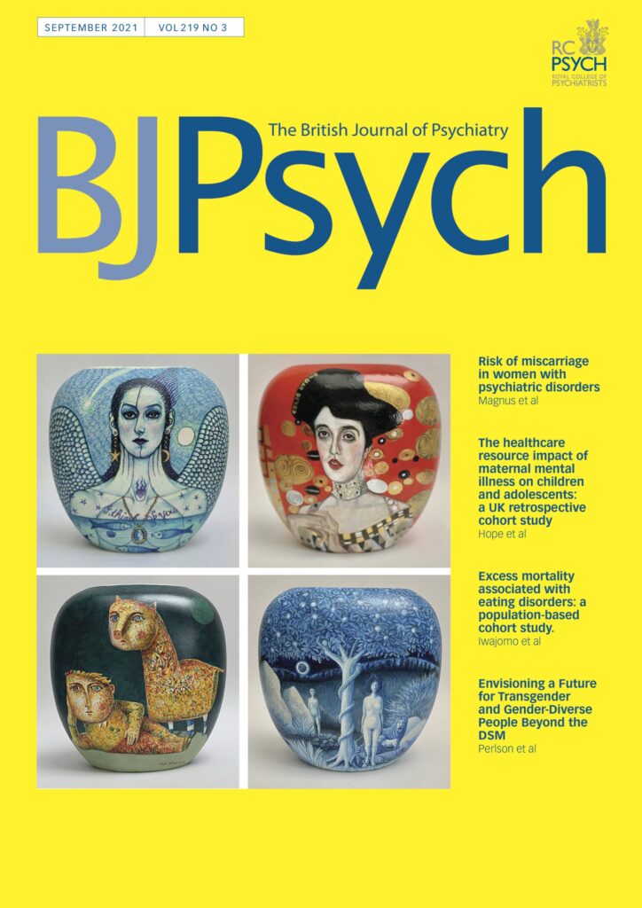 couverture du British Journal of Psychiatry